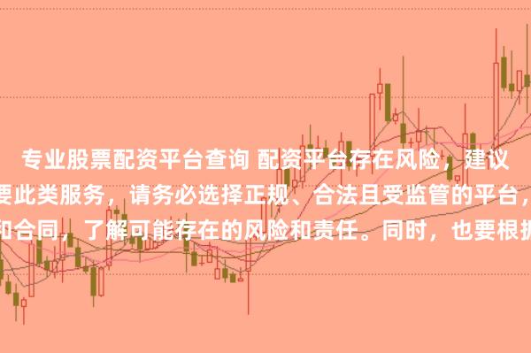 专业股票配资平台查询 配资平台存在风险，建议谨慎使用。如果确实需要此类服务，请务必选择正规、合法且受监管的平台，并仔细阅读相关条款和合同，了解可能存在的风险和责任。同时，也要根据自身经济状况和风险偏好进行合理投资，不要盲目跟风或者轻信他人的投资建议。请记住，保护自己的资产和资金安全是最重要的。因此，我无法提供关于“最新配资平台导航”的标题创作。