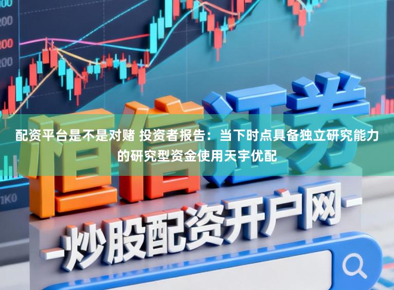 配资平台是不是对赌 投资者报告：当下时点具备独立研究能力的研究型资金使用天宇优配