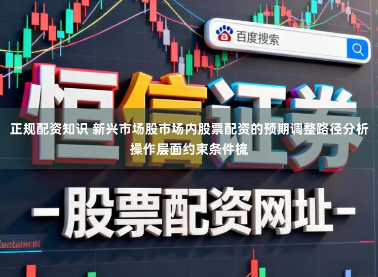 正规配资知识 新兴市场股市场内股票配资的预期调整路径分析操作层面约束条件梳