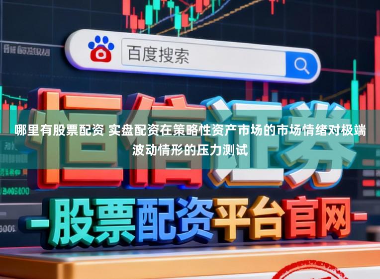哪里有股票配资 实盘配资在策略性资产市场的市场情绪对极端波动情形的压力测试